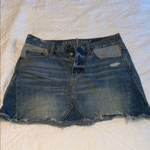 American Eagle Denim Mini Skirt